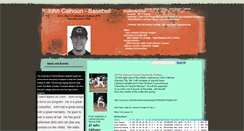 Desktop Screenshot of johncalhoun-baseball.mynetworksolutions.com