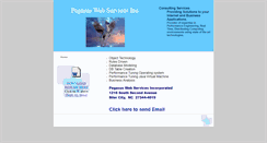 Desktop Screenshot of pegasuswebservices.mynetworksolutions.com