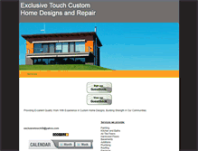 Tablet Screenshot of exclusivetouch09.mynetworksolutions.com