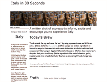 Tablet Screenshot of italyin30seconds.mynetworksolutions.com