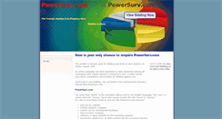 Desktop Screenshot of powersurv.mynetworksolutions.com