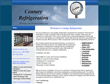 Tablet Screenshot of centuryrefrigeration.mynetworksolutions.com