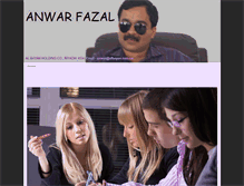 Tablet Screenshot of anwarfazal.mynetworksolutions.com