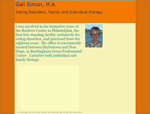 Tablet Screenshot of gailsimon.mynetworksolutions.com
