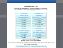 Tablet Screenshot of davidkries.mynetworksolutions.com