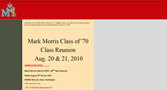Desktop Screenshot of mm1970reunion.mynetworksolutions.com