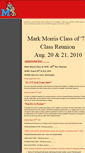 Mobile Screenshot of mm1970reunion.mynetworksolutions.com