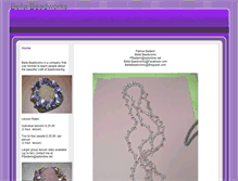 Tablet Screenshot of bellabeadworks.mynetworksolutions.com